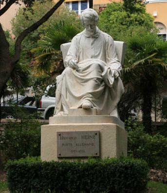 Das Heine-Denkmal in Toulon