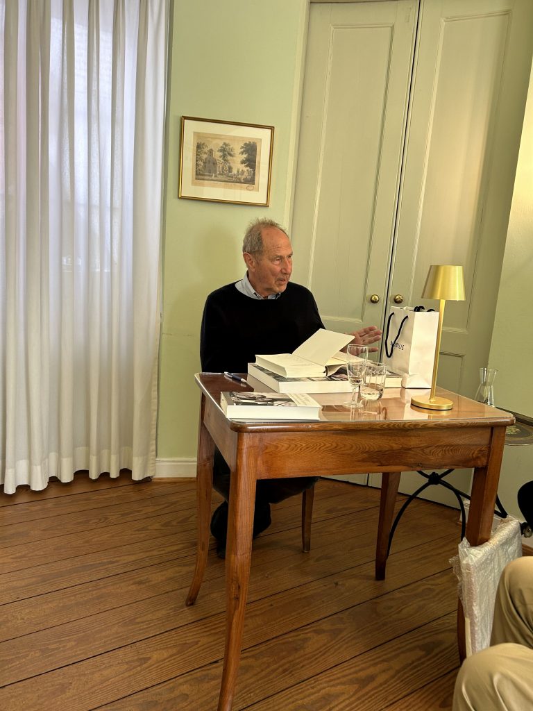 Michael Krüger im Heine-Haus Hamburg